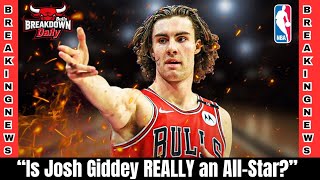 Josh Giddey Sets His Sights on All-Star Status — Can the Bulls’ Rising Star Make the Leap This .