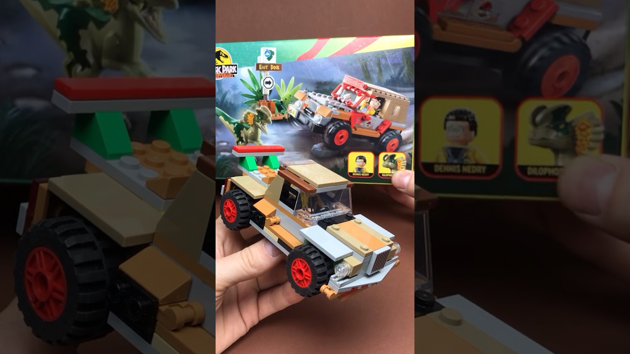LEGO MOC-172961 76958 Jurassic Sportscar by Keep On Bricking