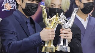 Taekook Eng Sub - Jungkooks Message To Taehyung 2021 Backstage Interview