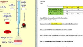 DSE04   17 Acid and Base 6 Titration calculation through simulation