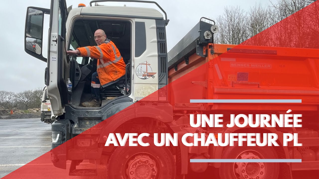* Une journée avec un chauffeur PL * 🚚 // Entreprise Talec BTP