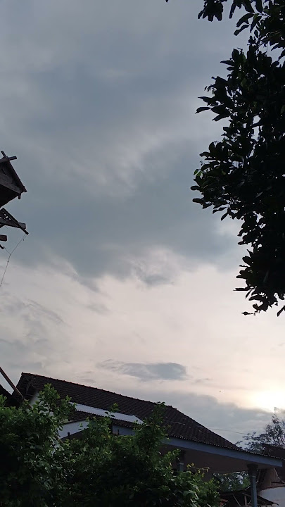 View sore hari di depan rumah #nature # desaku#pedesaan #kampung #ytshorts #shorts