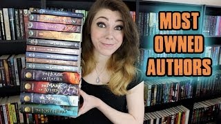 TOP TEN MOST OWNED AUTHORS!