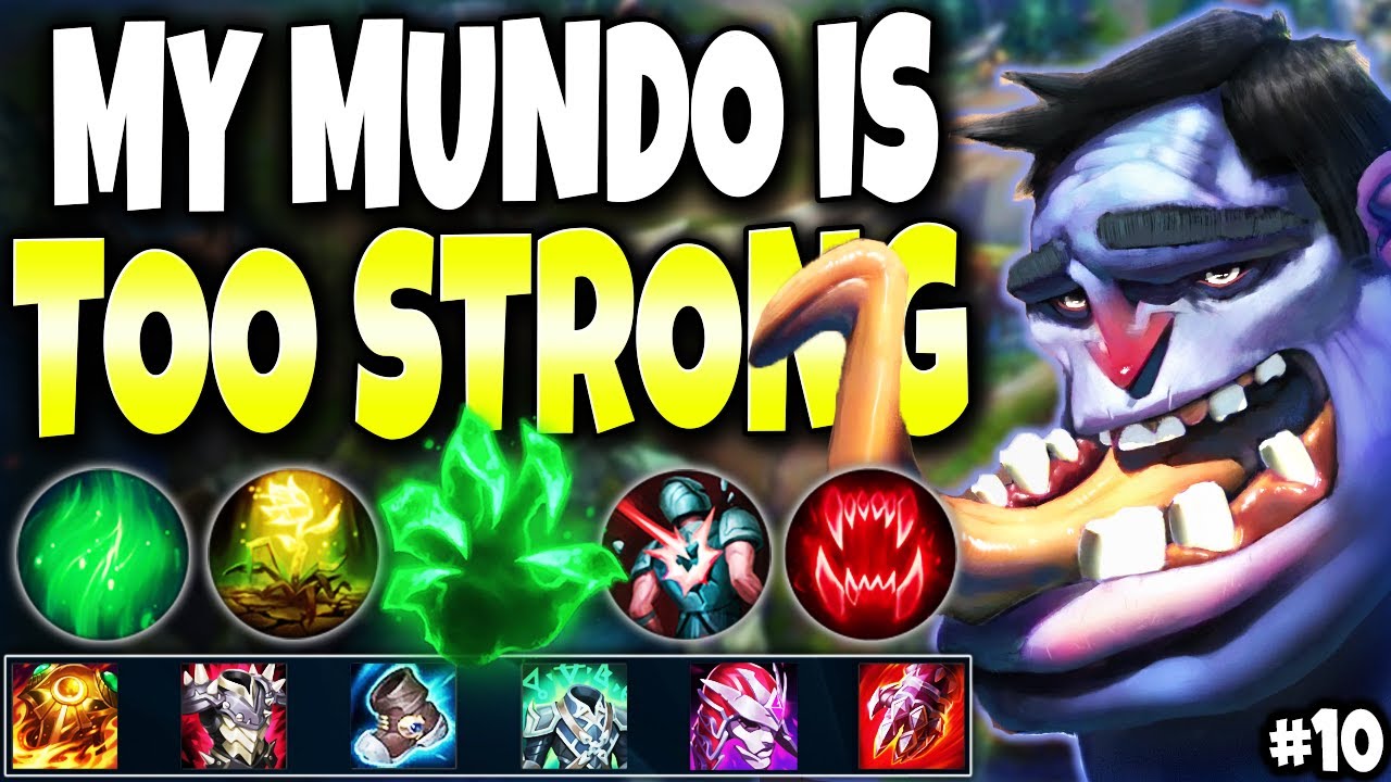 Shining Ud over mus eller rotte Mundo Season 11 is TOO STRONG FOR YOU - LoL Meta Mundo Build #10 🔥 Mundo ( Runes/Items) s11 Gameplay - YouTube