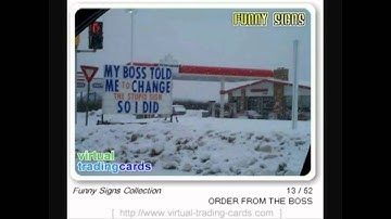 Microsoft Sam Reads Funny Error Messages and Signs Episode 6