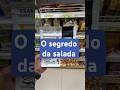 O segredo da salada #saude #microbiota #saudeintestinal