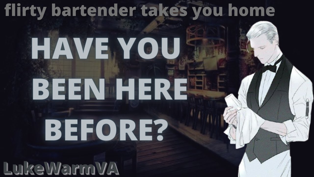 [M4F] flirty bartender protects you from stranger part 2