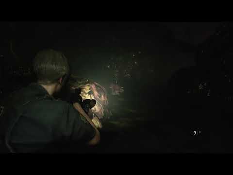 Wideo: Resident Evil 2 - Exploring The Sewers As Leon, Jak Pokonać G Adults