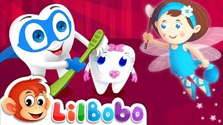 Brush Your Teeth Song Fun For Kids | Little Bobo Nursery Rhymes - Flickbox | Tooth Fairy