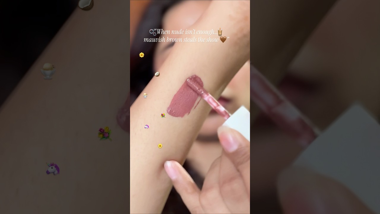 Matte Mauve Brown Lipstick Review | Long Lasting Nude Shade for All Skin Tones 