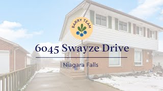 SOLD! 6045 Swayze Drive - Niagara Falls $479,900