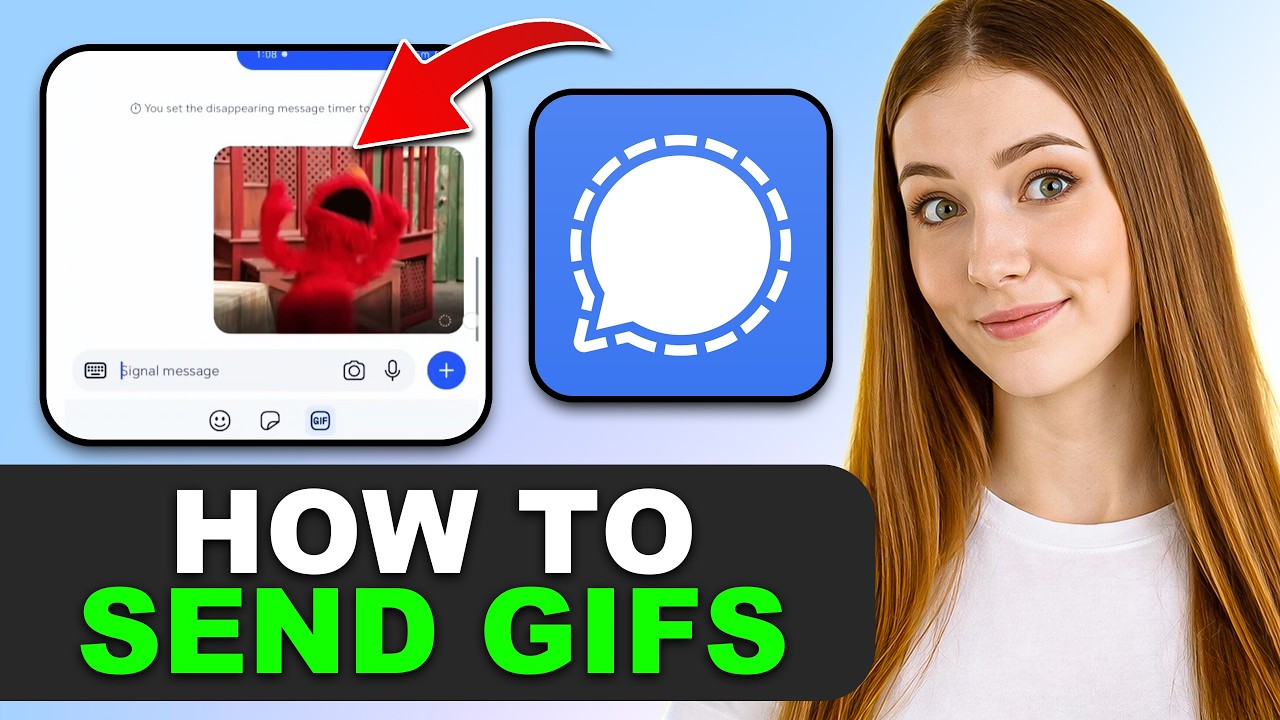 How to Send GIFs on Signal in 2026 - YouTube