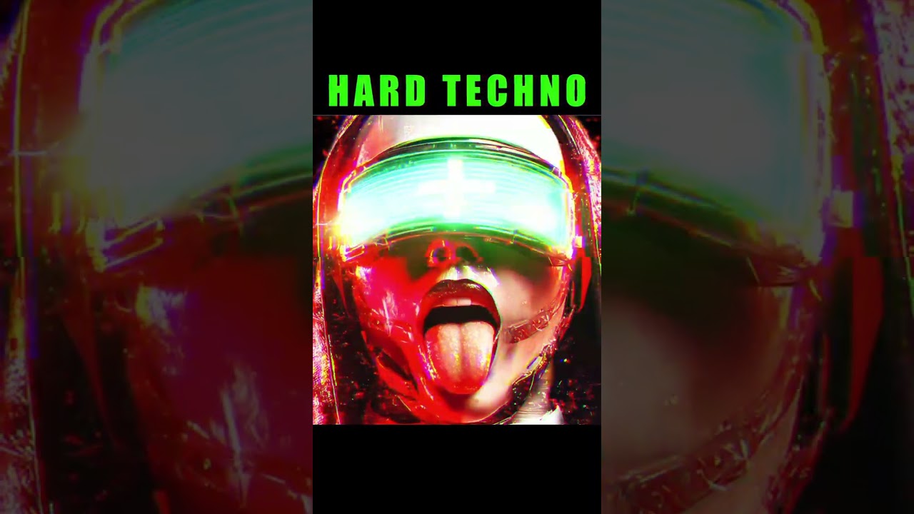⚡ HARD TECHNO MIX ⛓️ Neon Damnation – Red Cross of the Digital Heresy 🎧  0334-4