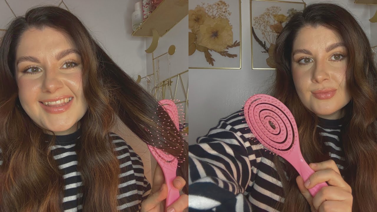 ASMR 💆🏻‍♀️ Hair Brushing & Hair Play | Whispered Ramble 💖