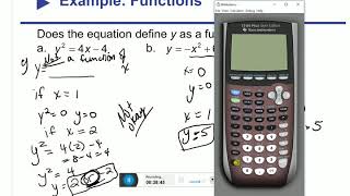 math 121 1.1 Is it a function