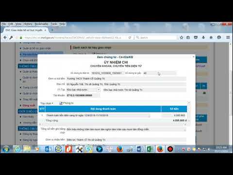 Video 11. Xóa hồ sơ kho bạc trả về bị sai - youtube