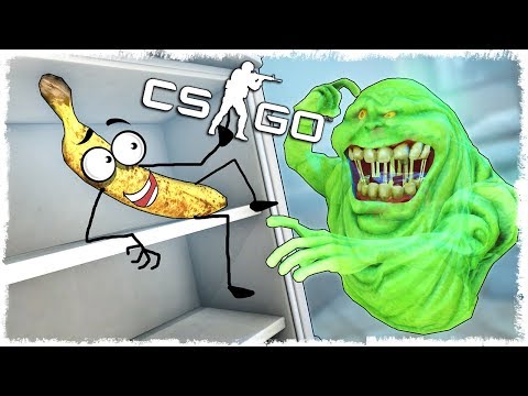 Видео: БАНАН ТРОЛЛЬ vs ПРИЗРАК В CS:GO!!!