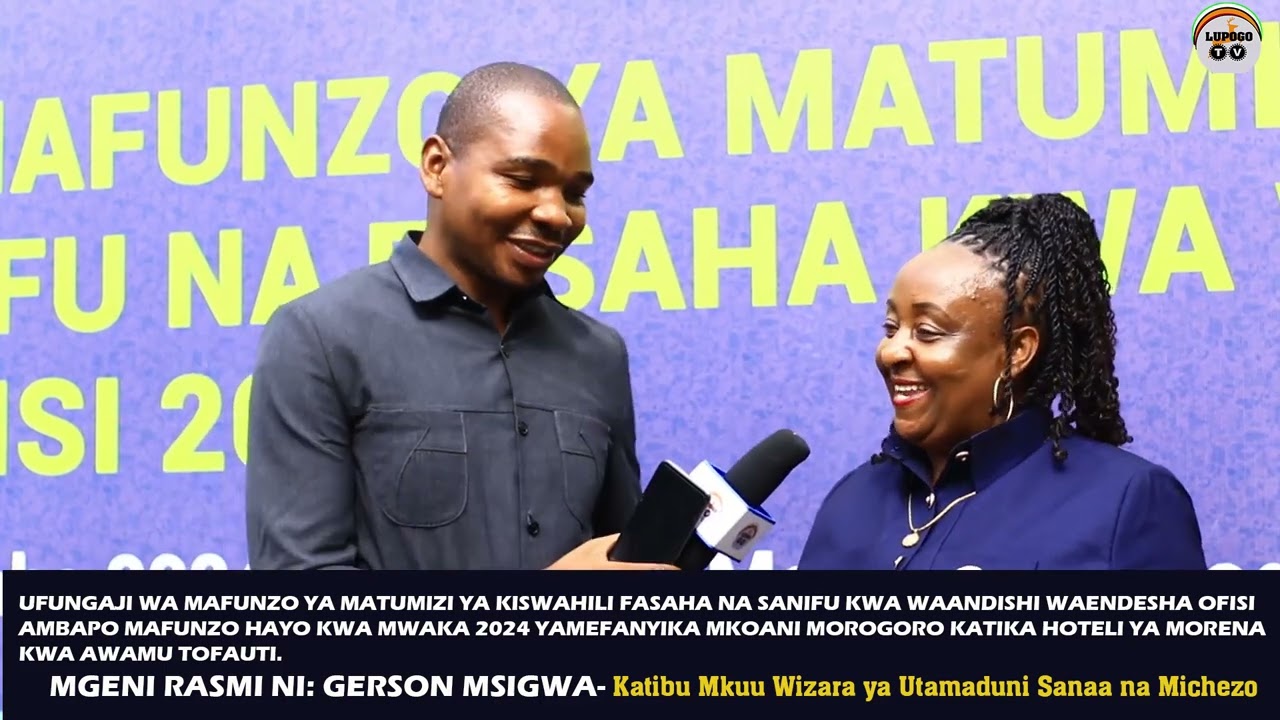 UFUNGAJI WA MAFUNZO YA MATUMIZI YA KISWAHILI FASAHA NA SANIFU KWA WAANDISHI WAENDESHA OFISI