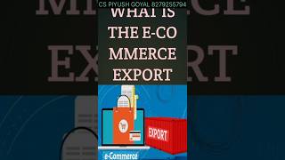 What is e-commerce Export Business || E-commerce Business Idea || E-commerce Export From India ||