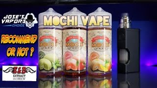 E&B FLAVORS | SWEET RICE CAKE | MOCHI VAPE | MANGO | GREEN TEA | STRAWBERRY | JOSE'S VAPORS CHOICE