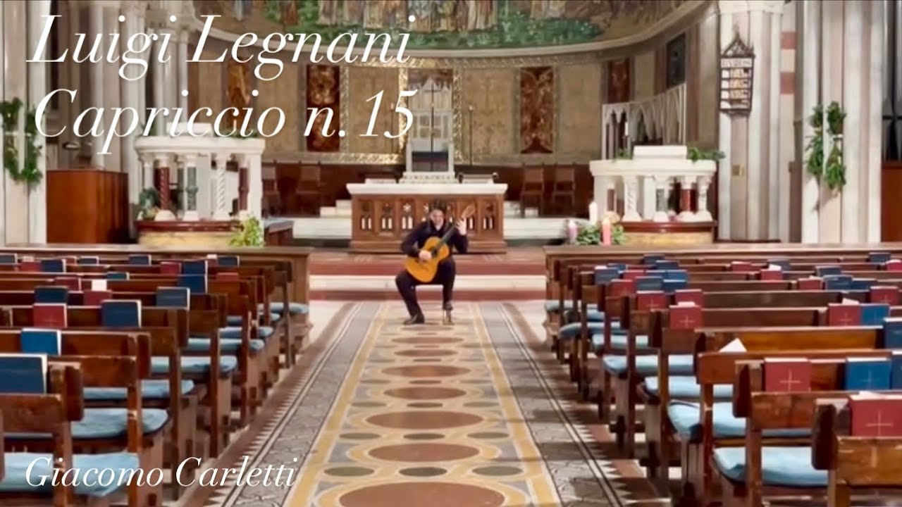 Watch Luigi Legnani - Caprice 15 - Performed by Giacomo Carletti - Pre Concert in Rome on YouTube Watch Luigi Legnani - Caprice 15 - Performed by Giacomo Carletti - Pre Concert in Rome on YouTube