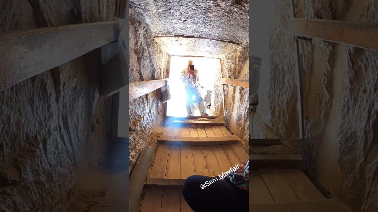 НЕ для клаустрофобов! Исследуем Красную пирамиду