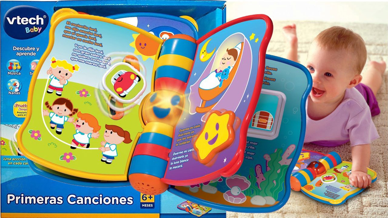 El juguete perfecto para tu bebé: los libros interactivos electrónicos -  Mega Baby