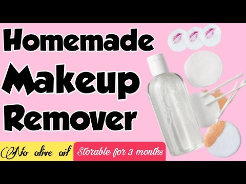 How to make makeup remover at home || DIY homemade makeup remover || makeup remover making at home