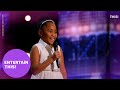 A nine-year-old makes 'America's Got Talent' history, jokes about Simon's wardrobe | Entertain This