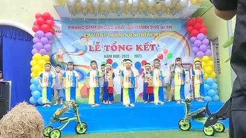 Trạng Tí - Tiết mục mở màn Lễ Tổng kết  năm học 2022-2023 tại Trường Mầm non ĐôRêMi TP. Dĩ An