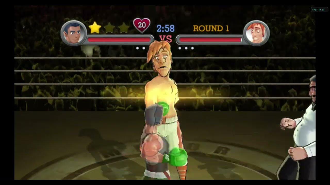 Punch Out Wii (2009) Glass Joe Contender Speedrun 27.26 YouTube