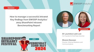 APAC | SWOOP Analytics | SharePoint Intranet Festival 2024