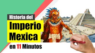 Historia del IMPERIO MEXICA  - Resumen | Política, sociedad, economía, religión, arte y caída.