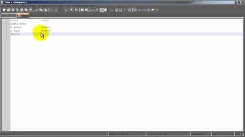 RouterGods - Selecting columns in notepad++