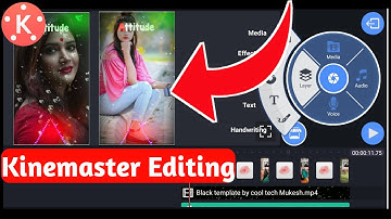 How to Create Trending Full Screen Color transition Whatsapp Status Video in Kinemaster ||