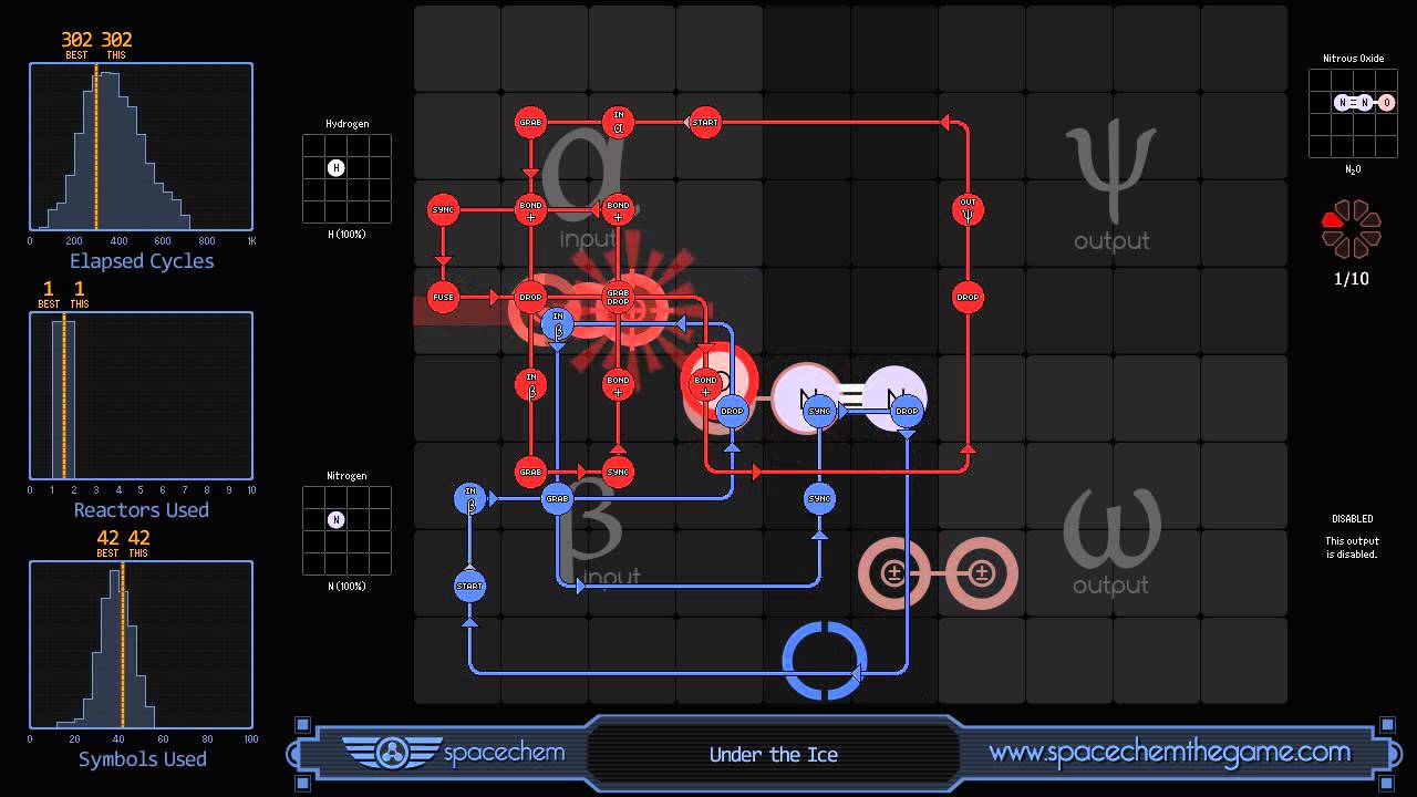 spacechem gameplay spacechem gameplay