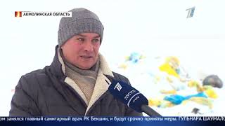 Несанкционированная свалка медицинских отходов в пшеничном поле