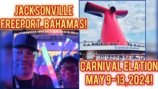 Carnival Elation Cruise Jacksonville, Florida To Freeport, Bahamas & Pier Runners May 913, 2024