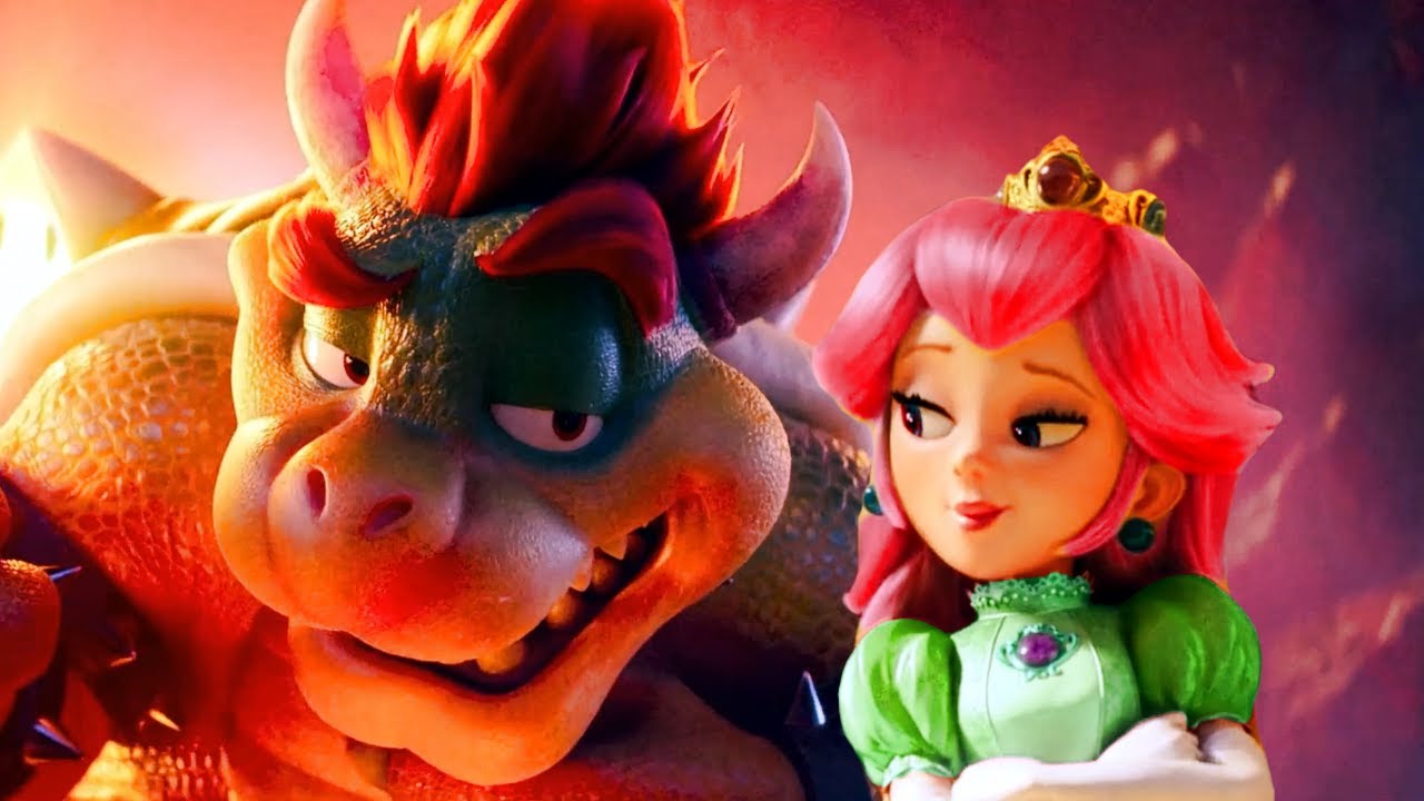 Peach X Bowser: If Peach married Bowser, image size:1280x720