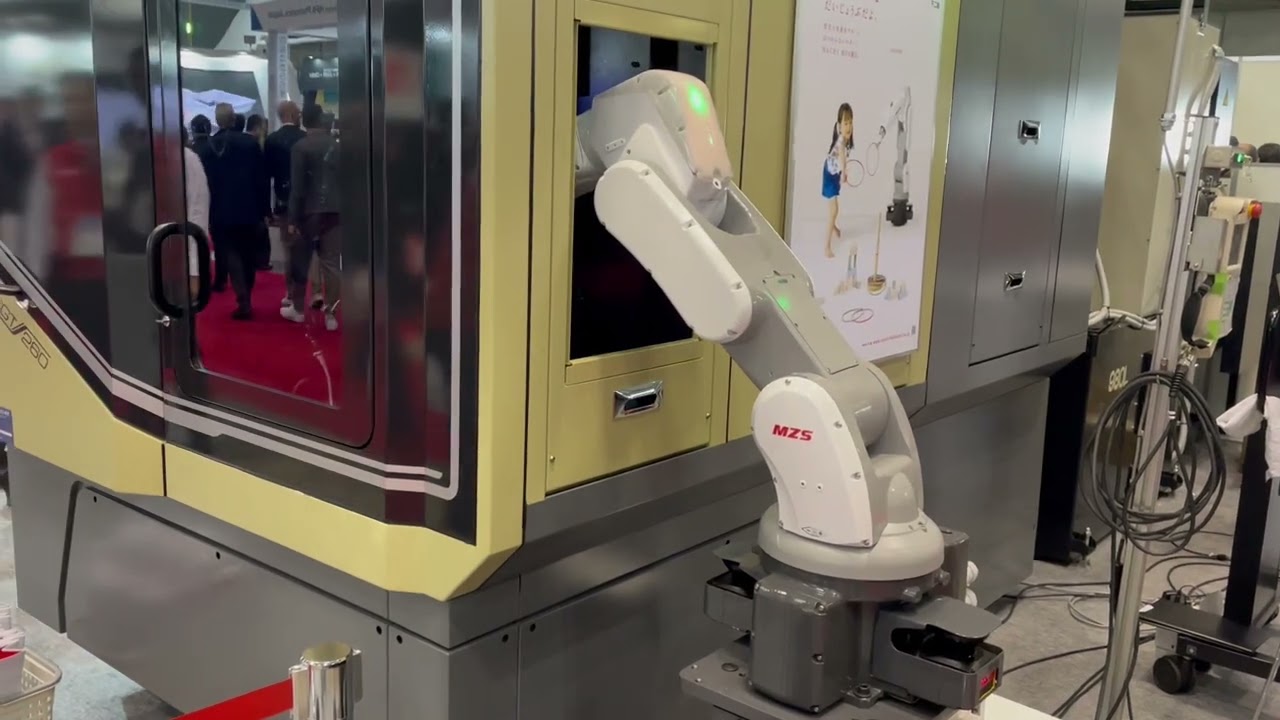 越智 不二越（NACHI）が「第32回日本国際工作機械見本市（JIMTOF 2024）」で