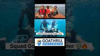 Goa Scuba Diving with Friends 🤿🔥 | Best Group Adventure in Goa