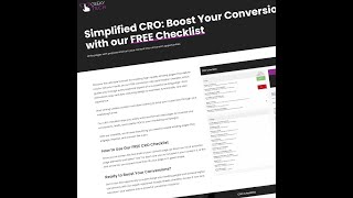 📷 Boost Your Conversions with our FREE Checklist! 📈💥