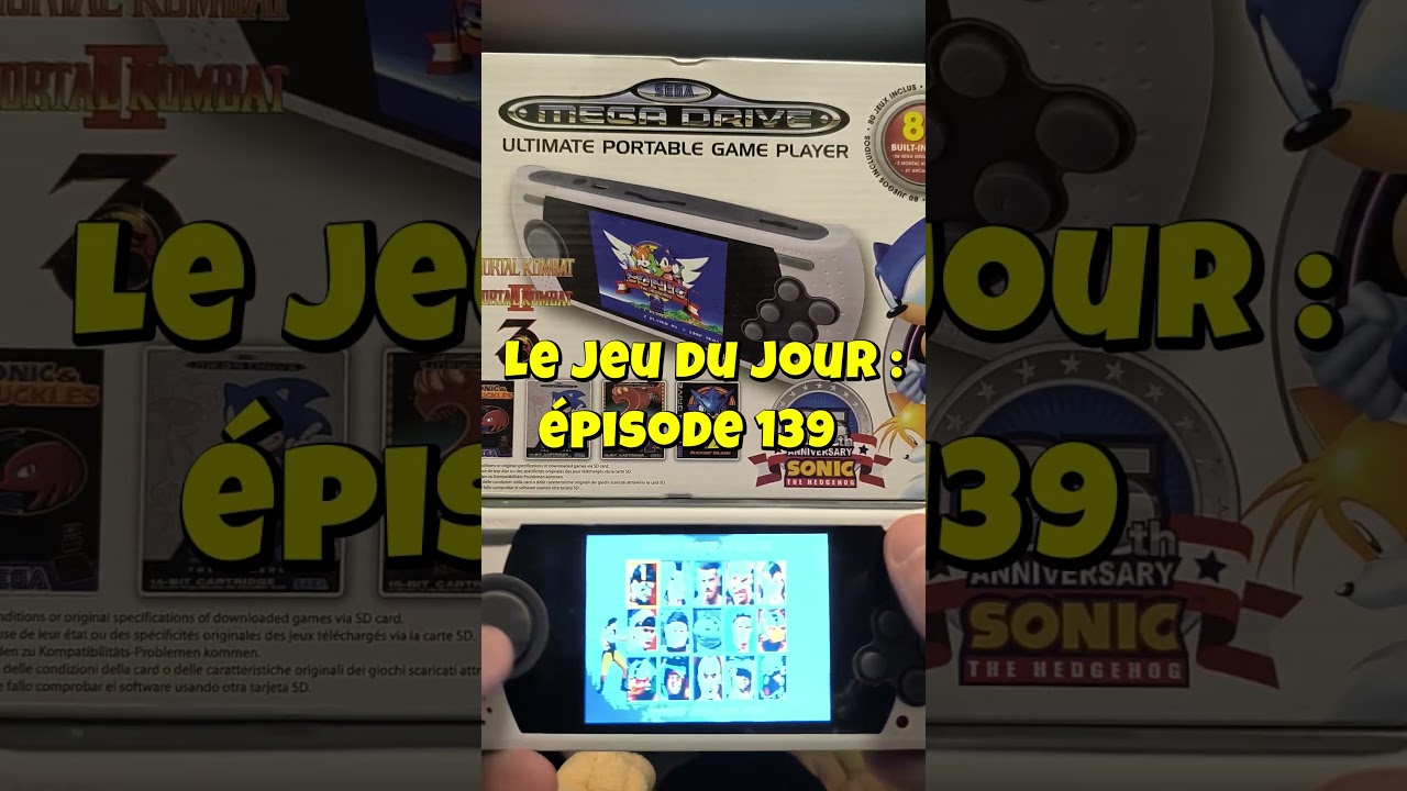 Le jeu du jour épisode 139 - Mortal Kombat 3 Sega Megadrive Ultimate Portable Gameplay FR