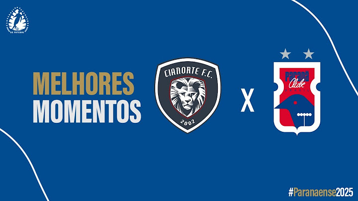 MELHORES MOMENTOS | CIANORTE 2X0 PARANÁ | CAMPEONATO PARANAENSE 2025 | 10ª RODADA