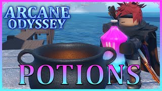 THE POTION SHOWCASE | Arcane Odyssey