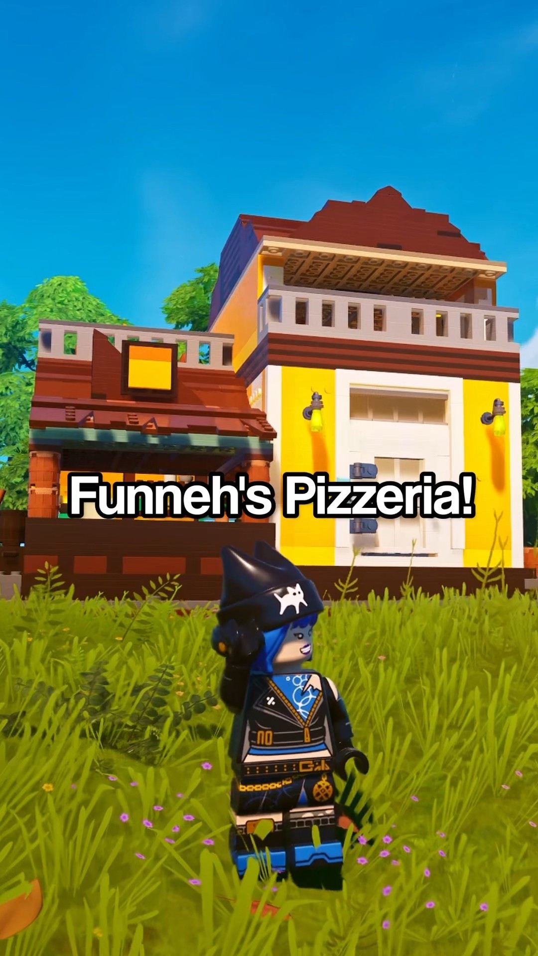 I Made a PIZZA PARLOR in LEGO Fortnite!