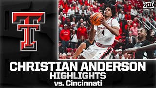 Christian Anderson's 31-Point Outburst vs. Cincinnati
