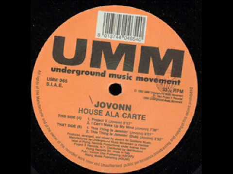 Jovonn - I Can't Make Up My Mind (1993)