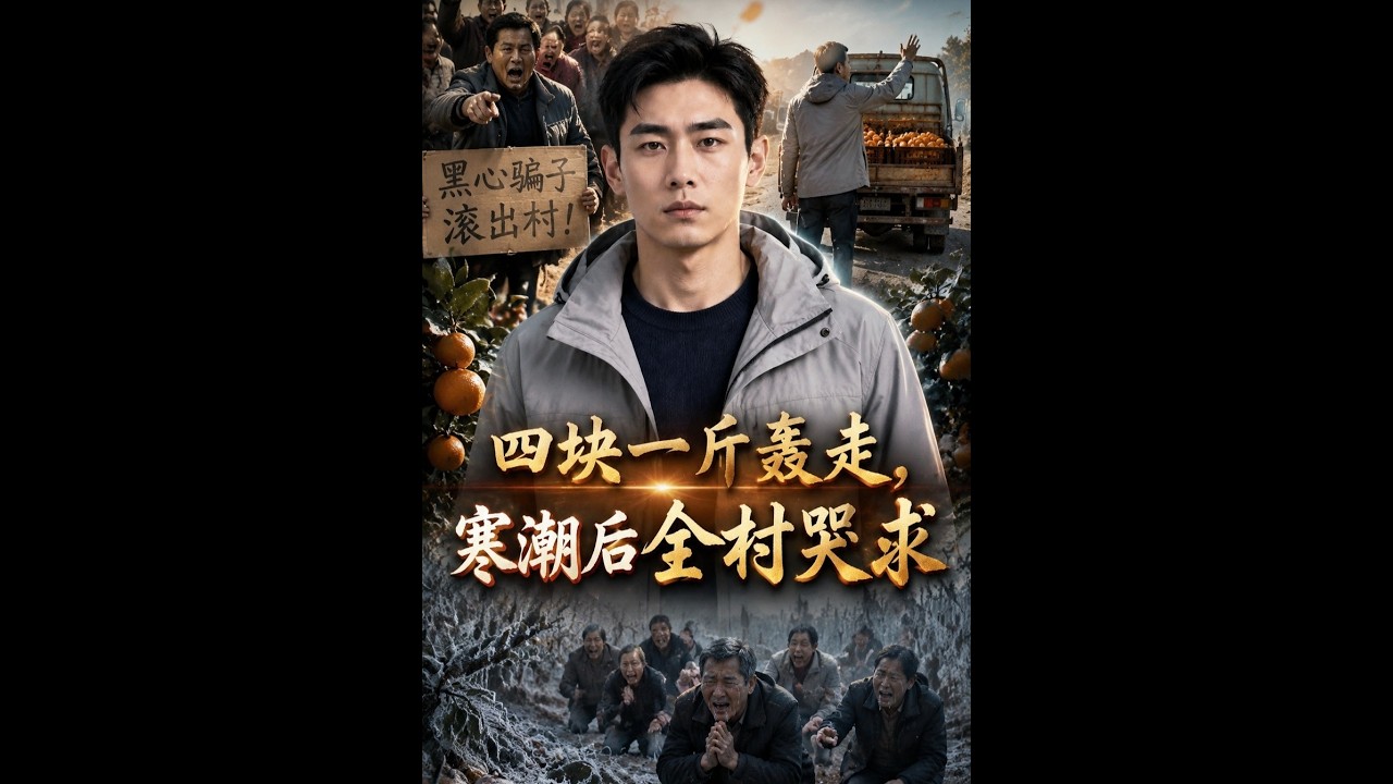 【一口气看完】《四块一斤轰走，寒潮后全村哭求》#短剧 #AI短剧 #逆袭 #drama #爽剧 #鲨鱼先生