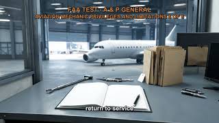 FAA TEST - A&P GENERAL-AVIATION MECHANIC PRIVILEGES & LIMITATIONS Q8533,Q8534,Q8535,Q8536,Q8537(6-8)